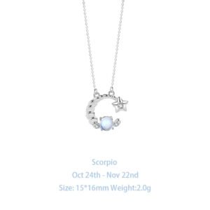 Zodiac Pendant Necklace SCORPIO