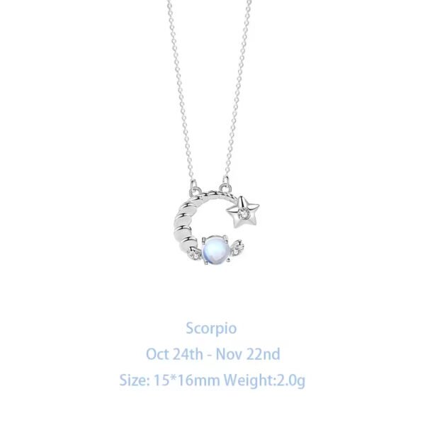 Zodiac Pendant Necklace SCORPIO