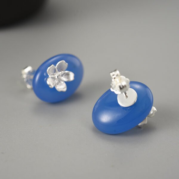 Natural Blue Agate - Image 4