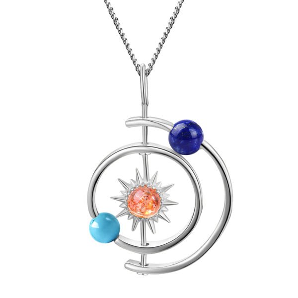 Solar system Lapis Lazuli, Turquoise & Sunstone - Image 5