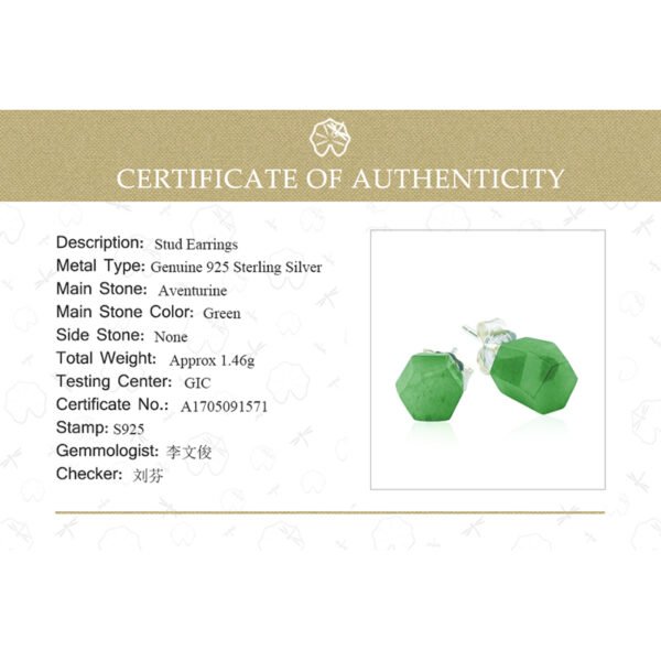 Aventurine Natural Stone Earring Designs - Image 5