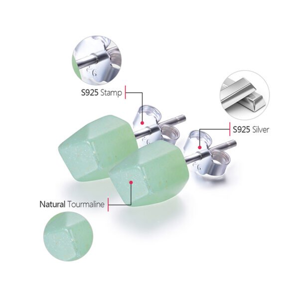 Aventurine Natural Stone Earring Designs - Image 4