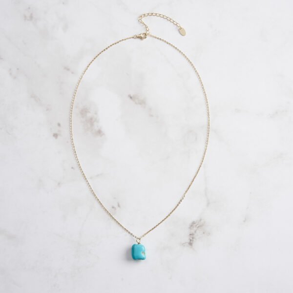 Turquoise Natural Stone Necklace Designs - Image 5