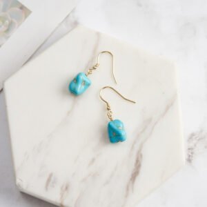 Turquoise Natural Stone Earring Designs