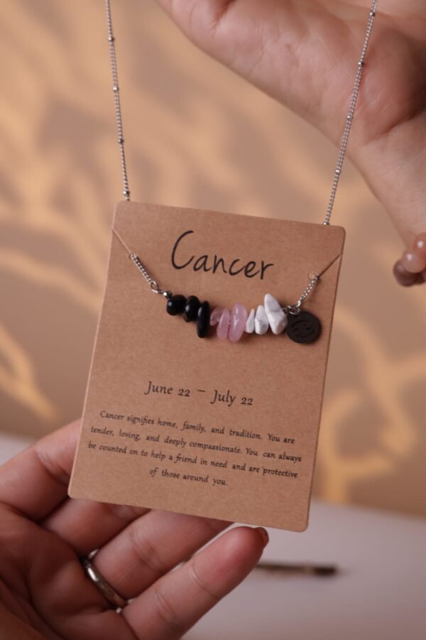 Zodiac Necklace Natural Stone - Image 10